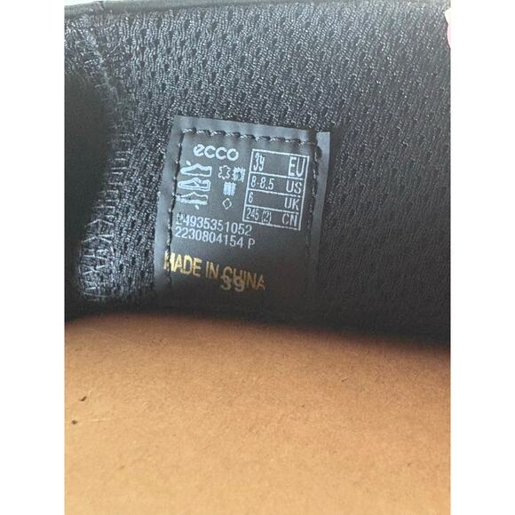 New! ECCO SARTORELLE 25 Women's High-cut Buckled Leather Boots 8-8.5US/39EU/UK6 - Picture 6 of 7